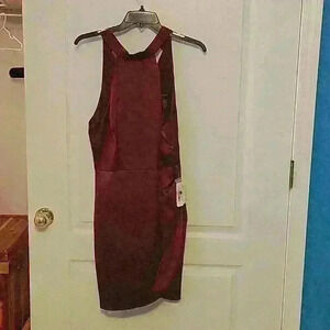 B Darlin burgundy dress, Dillard's brand. Jr Size 11/12